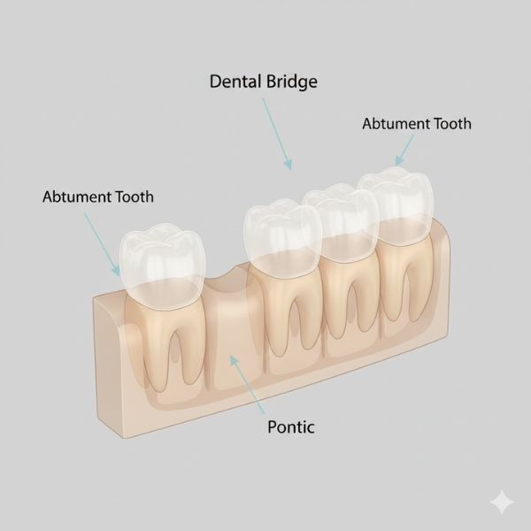 Dental bridge restoration