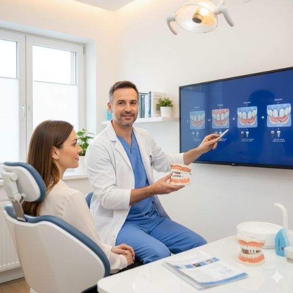 Dental implant consultation